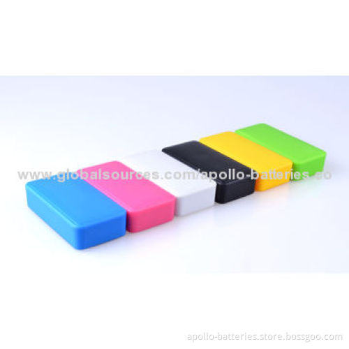 Six colors and easy to use power banks